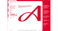 Desktop Screenshot of ajinomoto.de